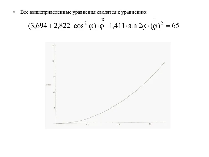 Все вышеприведенные уравнения сводятся к уравнению: