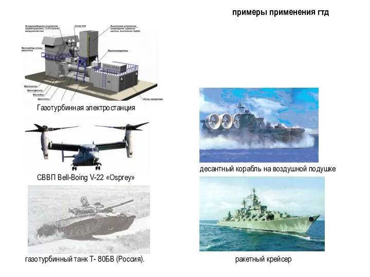 газотурбинный танк Т- 80БВ (Россия). десантный корабль на воздушной подушке