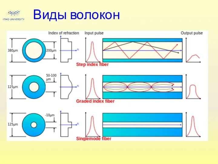 Виды волокон