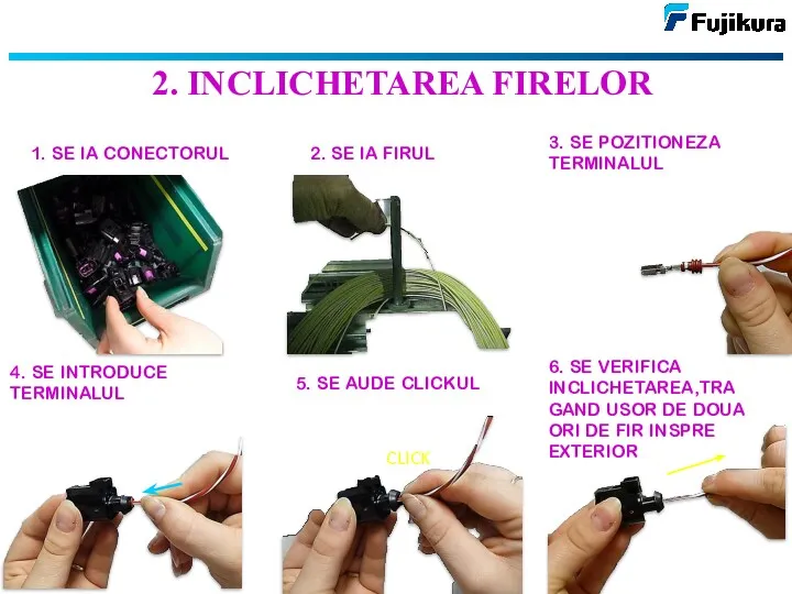 2. INCLICHETAREA FIRELOR 2. SE IA FIRUL 1. SE IA