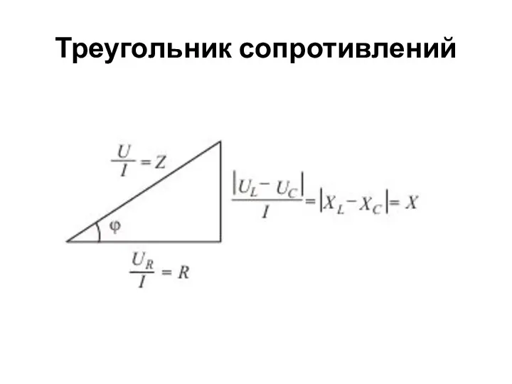 Треугольник сопротивлений