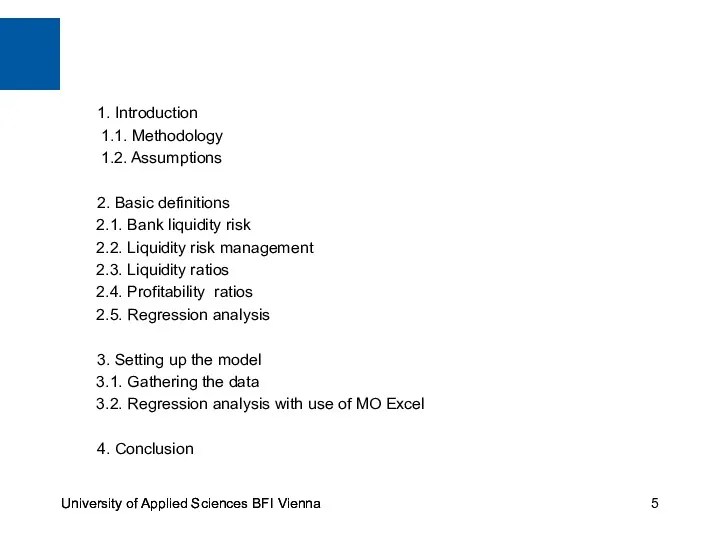 University of Applied Sciences BFI Vienna 1. Introduction 1.1. Methodology