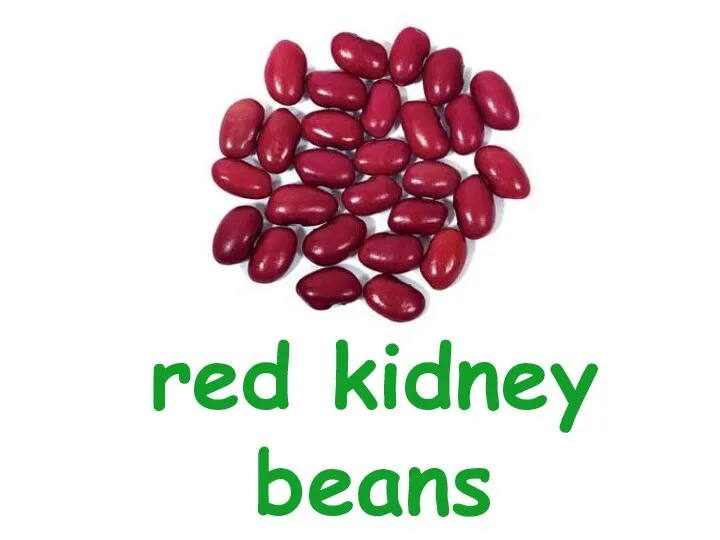 red kidney beans