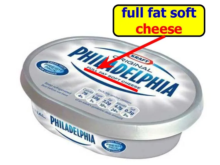 full fat soft cheese