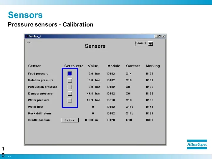 Sensors Pressure sensors - Calibration