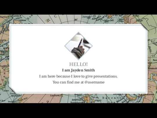 HELLO! I am Jayden Smith I am here because I