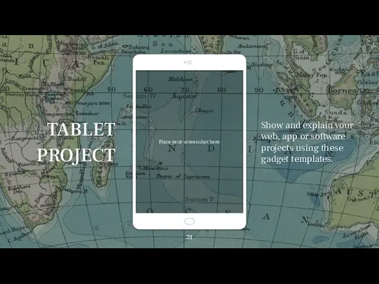 Place your screenshot here TABLET PROJECT Show and explain your