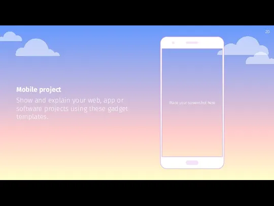 Mobile project Show and explain your web, app or software