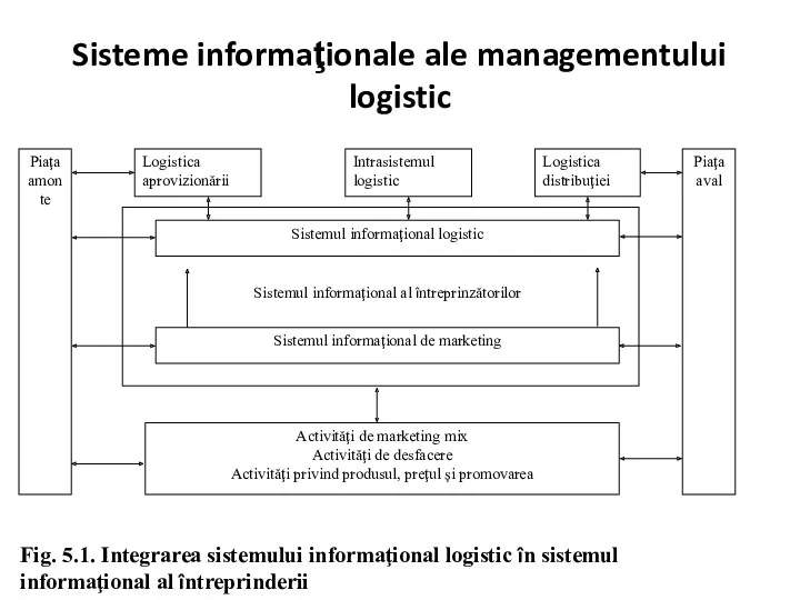 Sisteme informaţionale ale managementului logistic