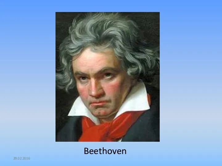 29.02.2016 Beethoven
