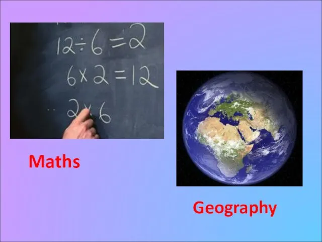 Maths Geography