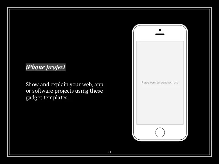 Place your screenshot here iPhone project Show and explain your