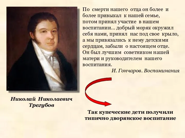 Николай Николаевич Трегубов По смерти нашего отца он более и