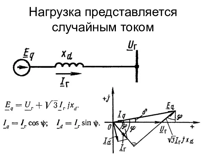 Нагрузка представляется случайным током