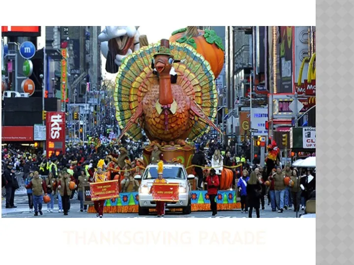 THANKSGIVING PARADE