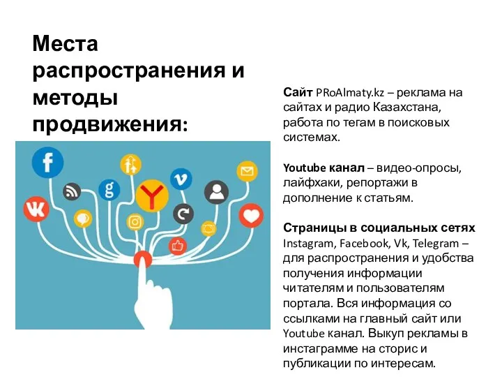Сайт PRoAlmaty.kz – реклама на сайтах и радио Казахстана, работа по тегам в