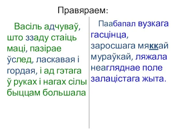 Правяраем: Васіль адчуваў, што ззаду стаіць маці, пазірае ўслед, ласкавая