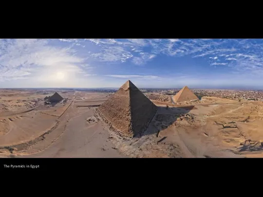 The Pyramids in Egypt