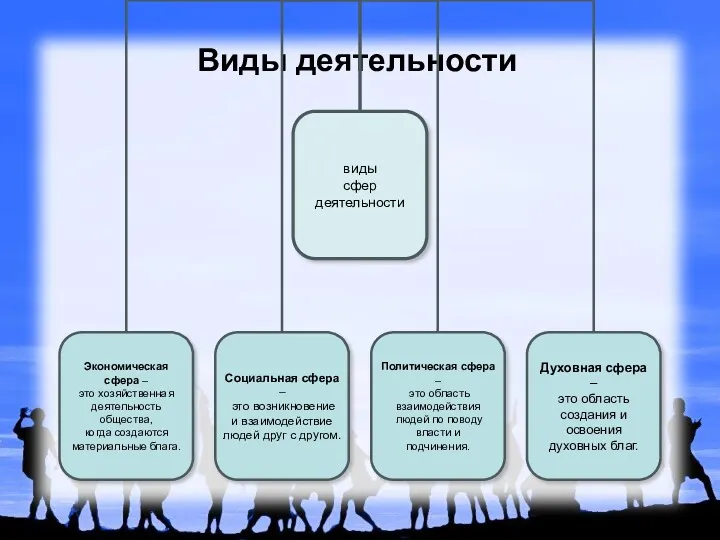 Виды деятельности