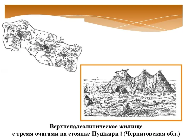 Верхнепалеолитическое жилище с тремя очагами на стоянке Пушкари I (Черниговская обл.)