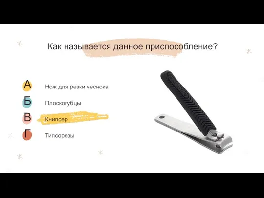 Как называется данное приспособление?