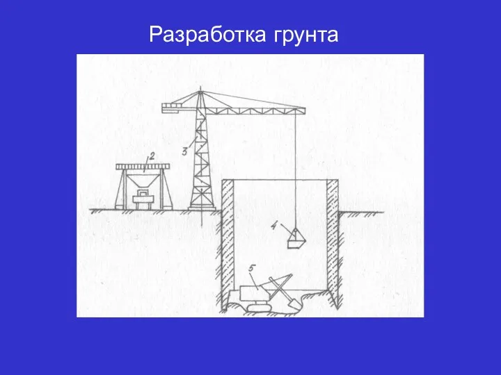 Разработка грунта