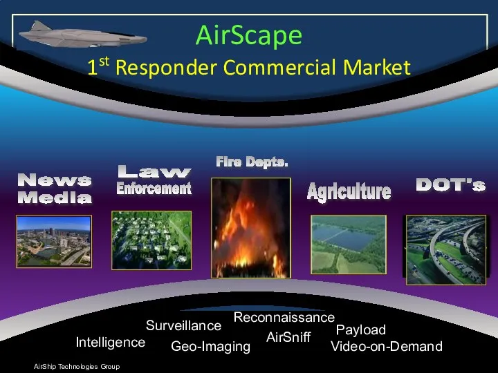 AirScape 1st Responder Commercial Market Enforcement Law Fire Depts. Media