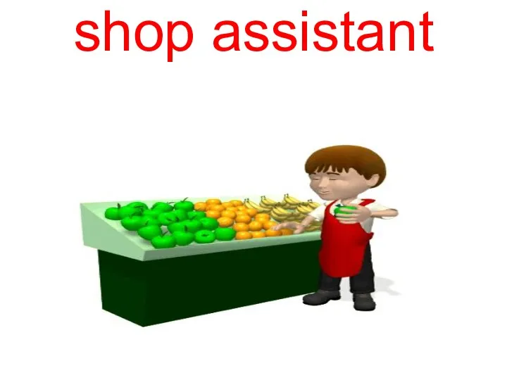 shop assistant