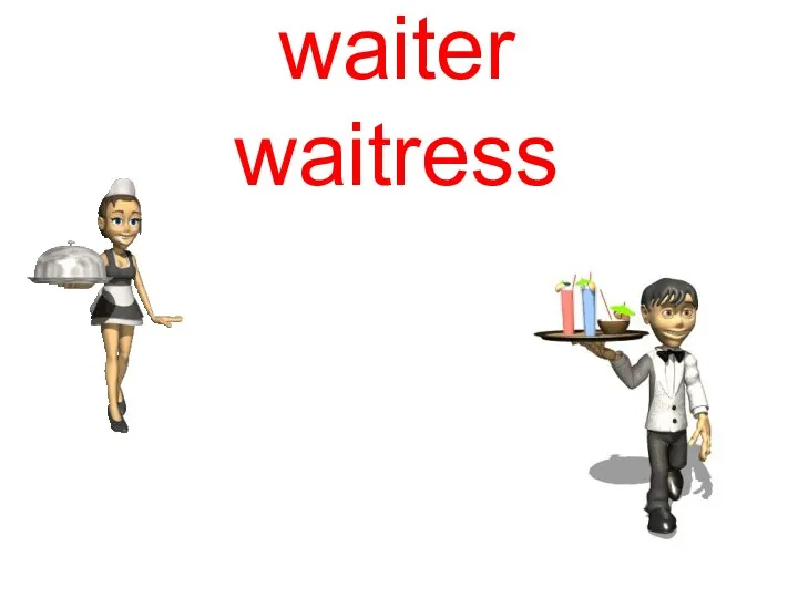 waiter waitress