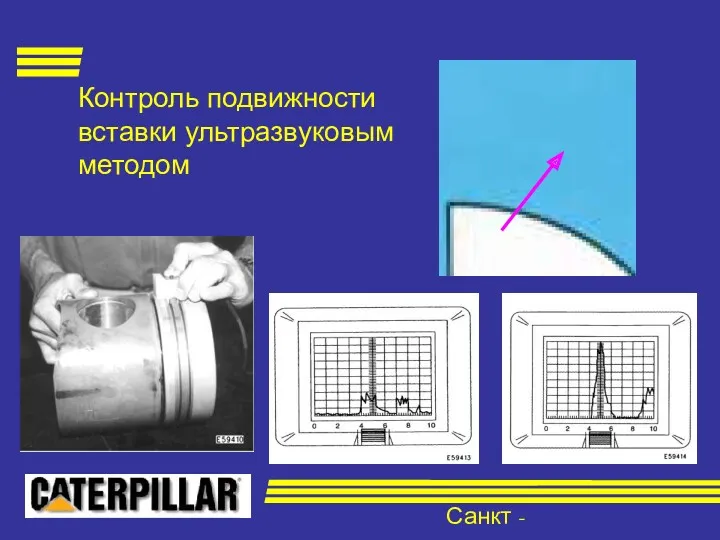 Санкт - Петербург Контроль подвижности вставки ультразвуковым методом