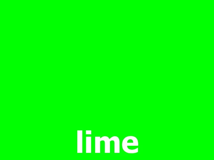 lime