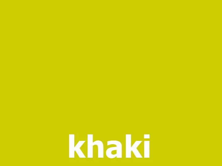 khaki