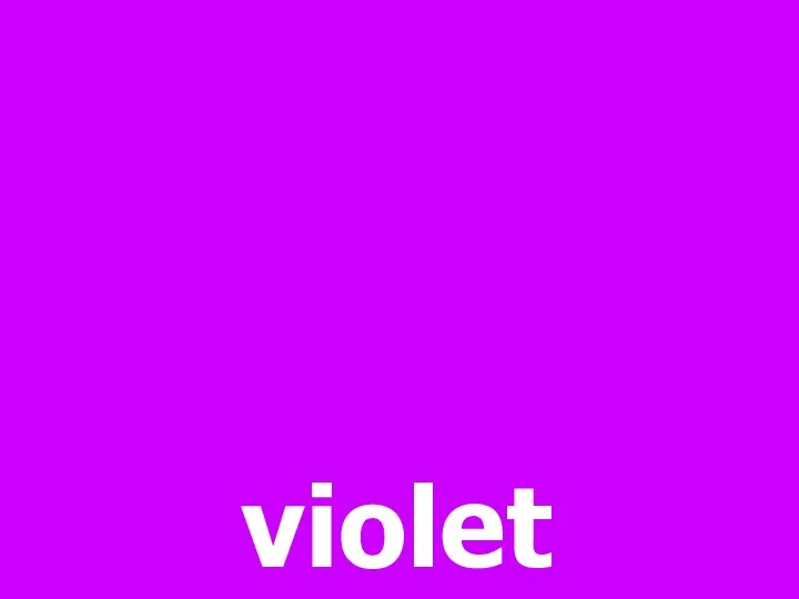 violet