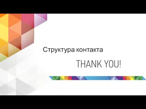 Структура контакта