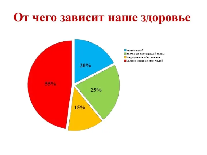 От чего зависит наше здоровье