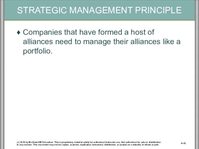 Companies that have formed a host of alliances need to manage their alliances