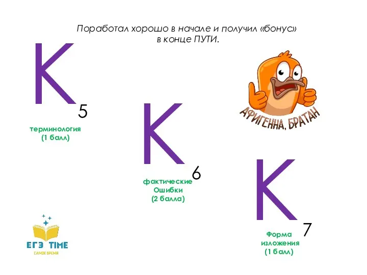 Поработал хорошо в начале и получил «бонус» в конце ПУТИ.