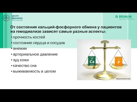 От состояния кальций-фосфорного обмена у пациентов на гемодиализе зависят самые