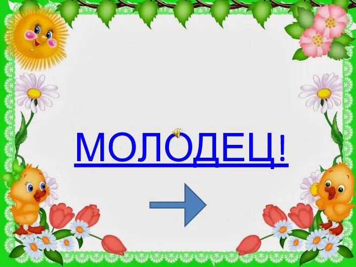 МОЛОДЕЦ!