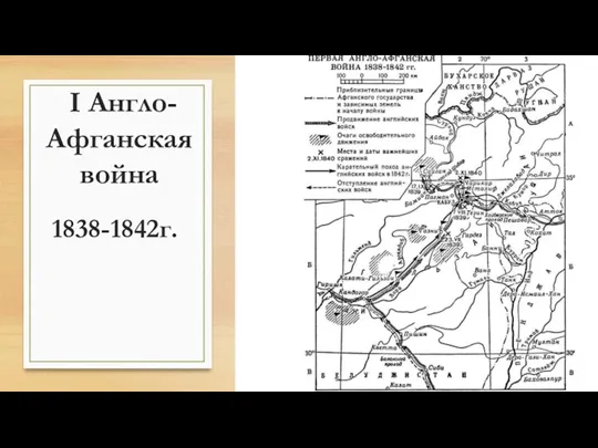 I Англо-Афганская война 1838-1842г.