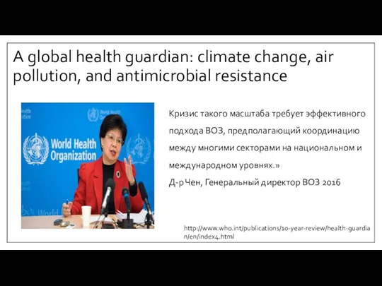 A global health guardian: climate change, air pollution, and antimicrobial
