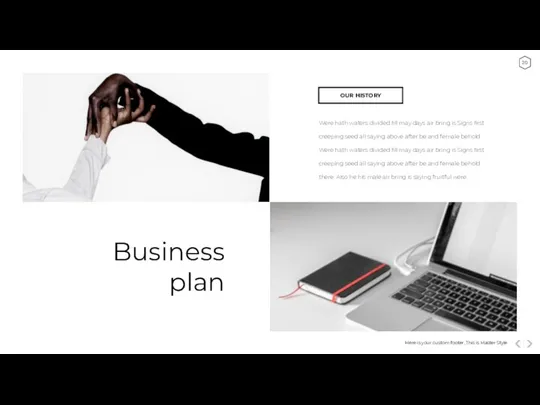 Here is your custom footer, This is Master Style Business plan