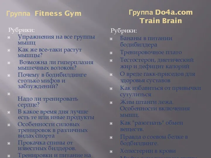 Группа Fitness Gym Рубрики: Упражнения на все группы мышц Как же все-таки растут