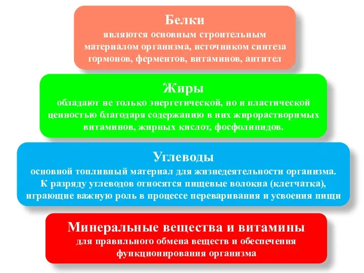 Белки являются основным строительным материалом организма, источником синтеза гормонов, ферментов,