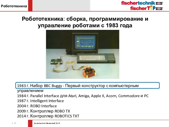 Робототехника: сборка, программирование и управление роботами с 1983 года Робототехника