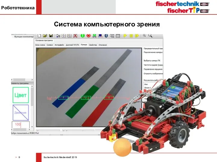 Система компьютерного зрения Робототехника