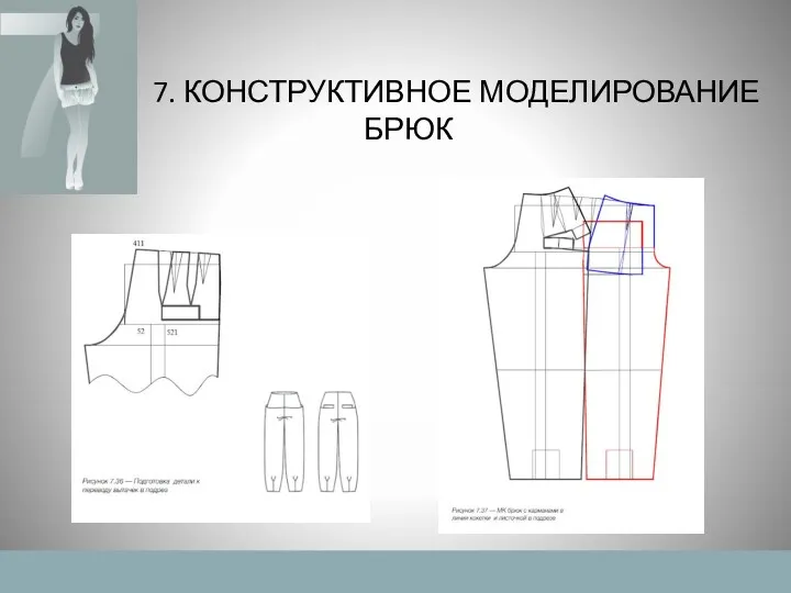 7. КОНСТРУКТИВНОЕ МОДЕЛИРОВАНИЕ БРЮК