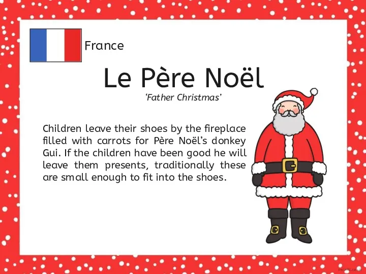 France Le Père Noël ‘Father Christmas’