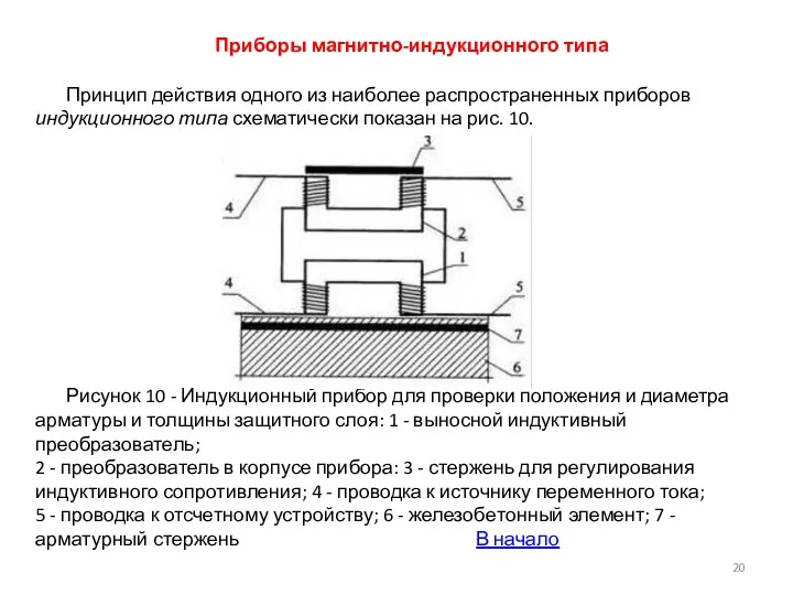 Приборы магнитно-индукционного типа Принцип действия одного из наиболее распространенных прибо­ров