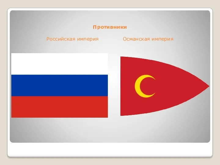 Противники Российская империя Османская империя
